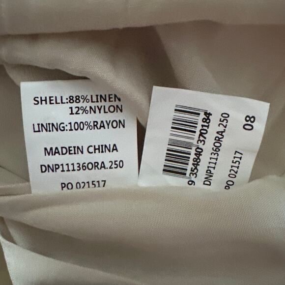 DISSH Stevie Linen Blend Striped Halter Dress 4 - Picture 10 of 10